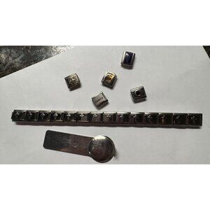 Tucci Italian Charms For Bracelet (19 Charms) Plus Tool For Adding And Removal